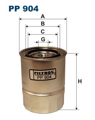 Obrázok Palivový filter FILTRON  PP904