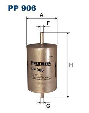 Obrázok Palivový filter FILTRON  PP906