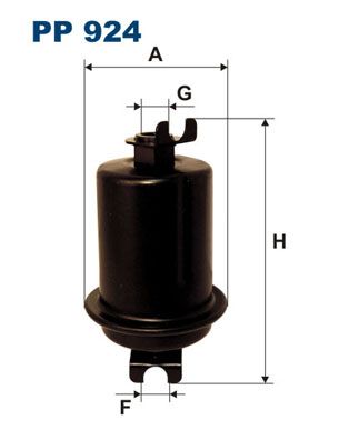 Obrázok Palivový filter FILTRON  PP924