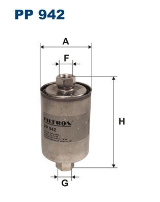 Obrázok Palivový filter FILTRON  PP942