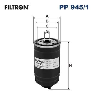 Obrázok Palivový filter FILTRON  PP9451