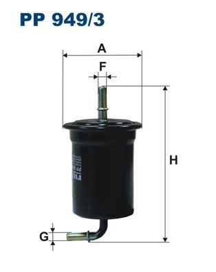 Obrázok Palivový filter FILTRON  PP9493