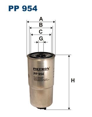 Obrázok Palivový filter FILTRON  PP954