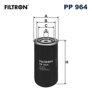 Obrázok Palivový filter FILTRON  PP964