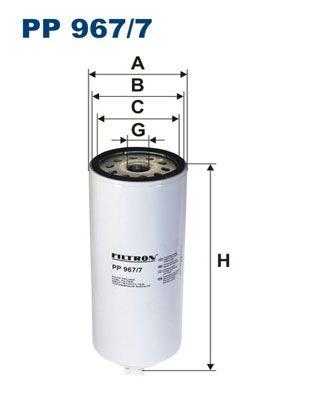 Obrázok Palivový filter FILTRON  PP9677