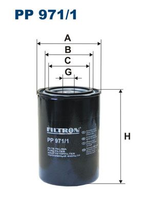 Obrázok Palivový filter FILTRON  PP9711