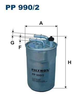 Obrázok Palivový filter FILTRON  PP9902