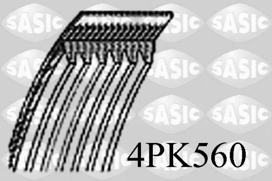 Obrázok Ozubený klinový remeň SASIC  4PK560