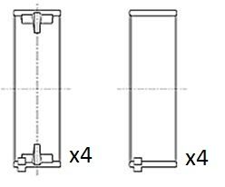 Obrázok Ojničné lożisko FAI AutoParts  BB2002STD