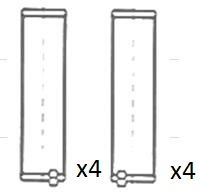 Obrázok Ojničné lożisko FAI AutoParts  BB2015STD