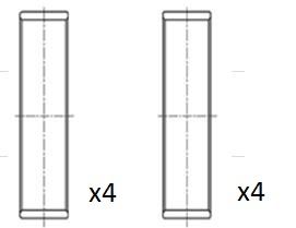 Obrázok Ojničné lożisko FAI AutoParts  BB2017STD
