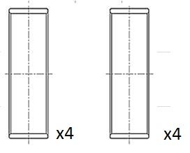 Obrázok Ojničné lożisko FAI AutoParts  BB2026STD