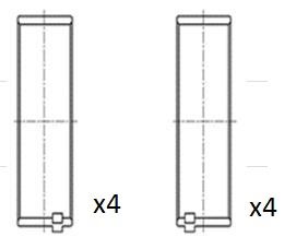 Obrázok Ojničné lożisko FAI AutoParts  BB2027STD