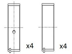 Obrázok Ojničné lożisko FAI AutoParts  BB2050STD