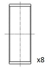 Obrázok Ojničné lożisko FAI AutoParts  BB2056STD