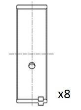 Obrázok Ojničné lożisko FAI AutoParts  BB2060STD
