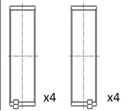 Obrázok Ojničné lożisko FAI AutoParts  BB2071STD