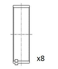 Obrázok Ojničné lożisko FAI AutoParts  BB2082STD