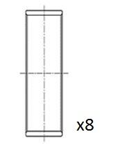 Obrázok Ojničné lożisko FAI AutoParts  BB2084STD