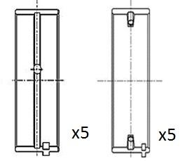 Obrázok Lożisko kľukového hriadeľa FAI AutoParts  BM1002STD