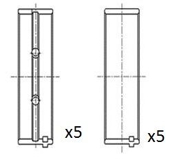 Obrázok Lożisko kľukového hriadeľa FAI AutoParts  BM1011STD