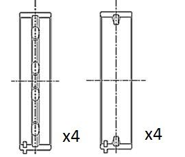 Obrázok Lożisko kľukového hriadeľa FAI AutoParts  BM1017STD