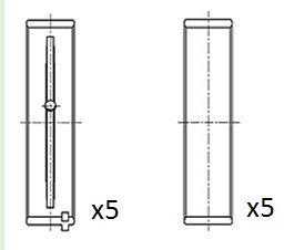 Obrázok Lożisko kľukového hriadeľa FAI AutoParts  BM1019STD