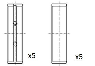 Obrázok Lożisko kľukového hriadeľa FAI AutoParts  BM1027STD