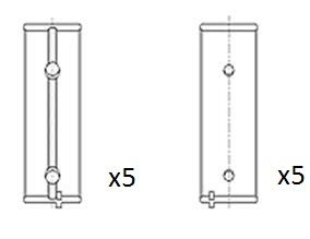 Obrázok Lożisko kľukového hriadeľa FAI AutoParts  BM1042STD