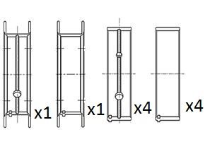 Obrázok Lożisko kľukového hriadeľa FAI AutoParts  BM1067STD