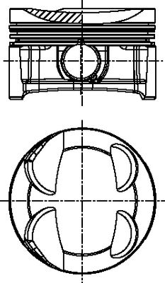 Obrázok Piest FAI AutoParts  PK67050