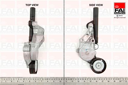 Obrázok Napínacie rameno rebrovaného klinového remeňa FAI AutoParts  T1004