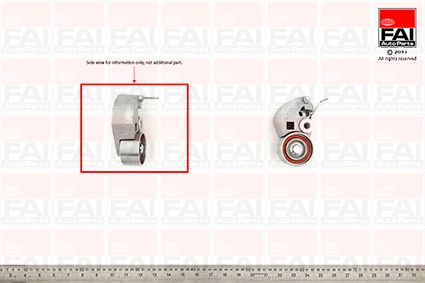 Obrázok Napínacia kladka ozubeného remeňa FAI AutoParts  T1163