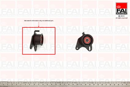 Obrázok Napínacia kladka ozubeného remeňa FAI AutoParts  T9256