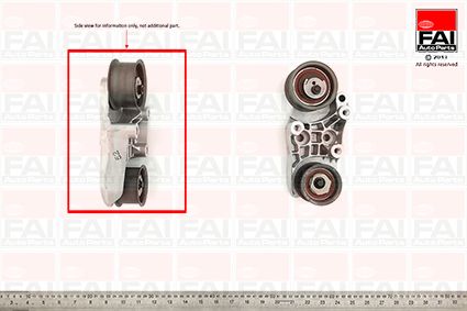Obrázok Napínacia kladka ozubeného remeňa FAI AutoParts  T9268