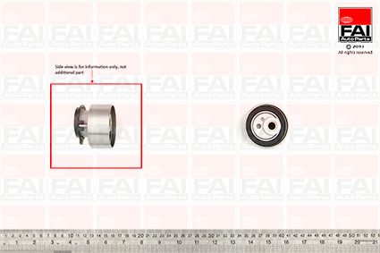 Obrázok Napínacia kladka ozubeného remeňa FAI AutoParts  T9470
