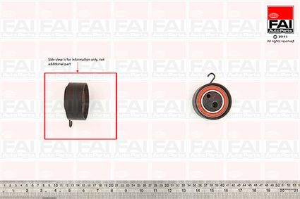 Obrázok Napínacia kladka ozubeného remeňa FAI AutoParts  T9511