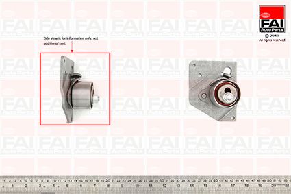 Obrázok Napinák ozubeného remeňa FAI AutoParts  T9516