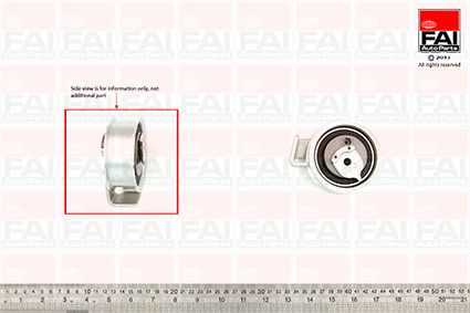 Obrázok Napínacia kladka ozubeného remeňa FAI AutoParts  T9774