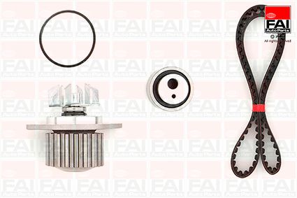 Obrázok Vodné čerpadlo + sada ozubeného remeňa FAI AutoParts  TBK082492