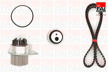 Obrázok Vodné čerpadlo + sada ozubeného remeňa FAI AutoParts  TBK096084