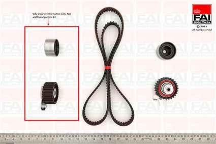 Obrázok Sada ozubeného remeňa FAI AutoParts  TBK179