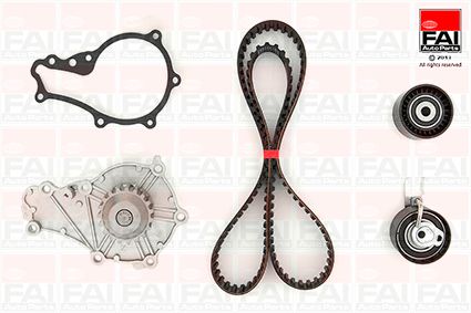 Obrázok Vodné čerpadlo + sada ozubeného remeňa FAI AutoParts  TBK1906318