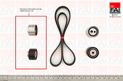 Obrázok Sada ozubeného remeňa FAI AutoParts  TBK219