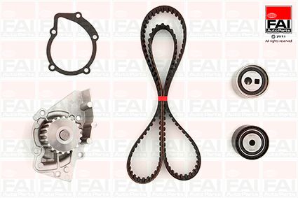Obrázok Vodné čerpadlo + sada ozubeného remeňa FAI AutoParts  TBK2196242