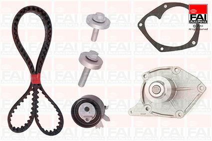 Obrázok Vodné čerpadlo + sada ozubeného remeňa FAI AutoParts  TBK3576441