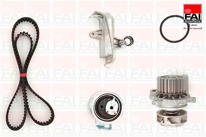 Obrázok Vodné čerpadlo + sada ozubeného remeňa FAI AutoParts  TBK3856128
