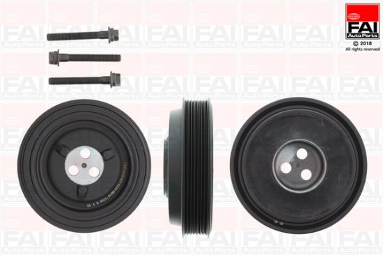 Obrázok Sada remeníc, kľukový hriadel FAI AutoParts  FVD1010K