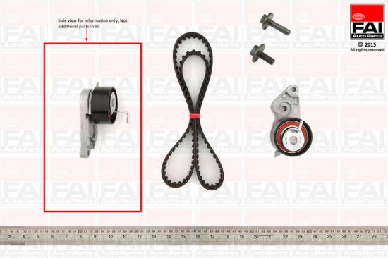 Obrázok Sada ozubeného remeňa FAI AutoParts  TBK104