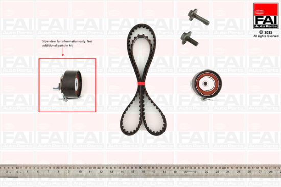 Obrázok Sada ozubeného remeňa FAI AutoParts  TBK177